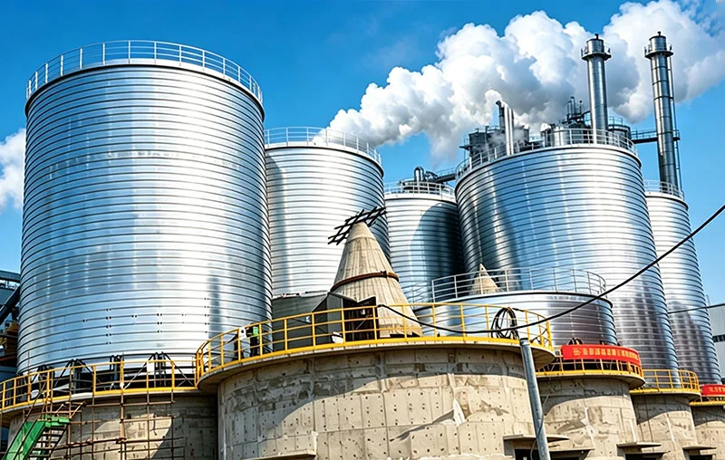 Bottom Ash Storage Silo System