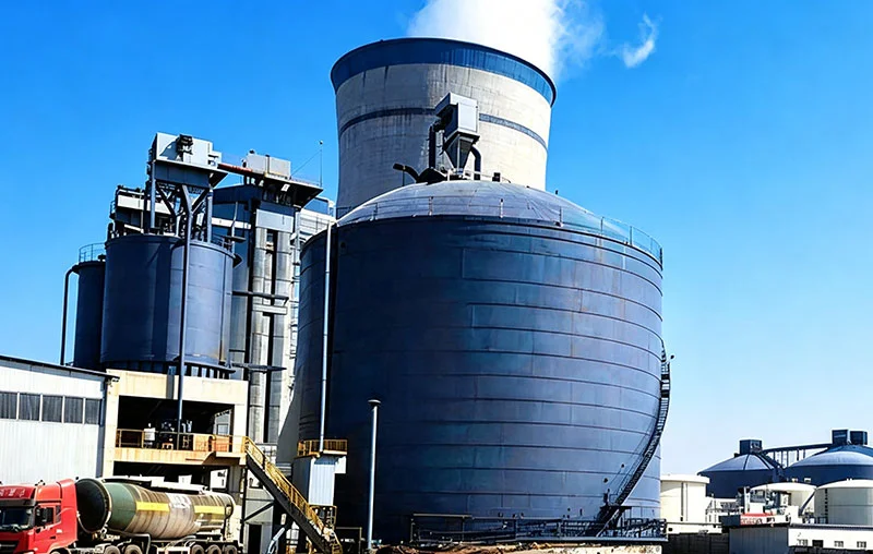 Fly Ash Storage Silo System