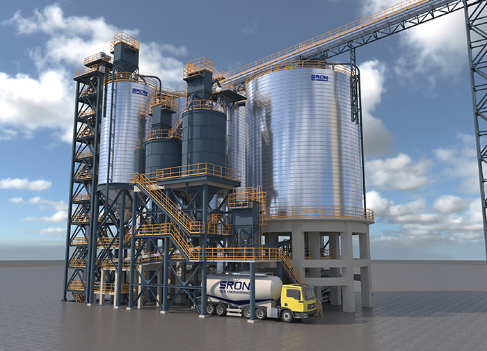Petroleum Coke Silo