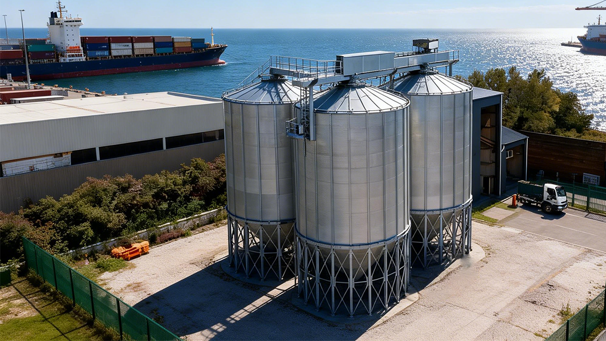 Safe Storage of Wood Pellets in Steel Silos