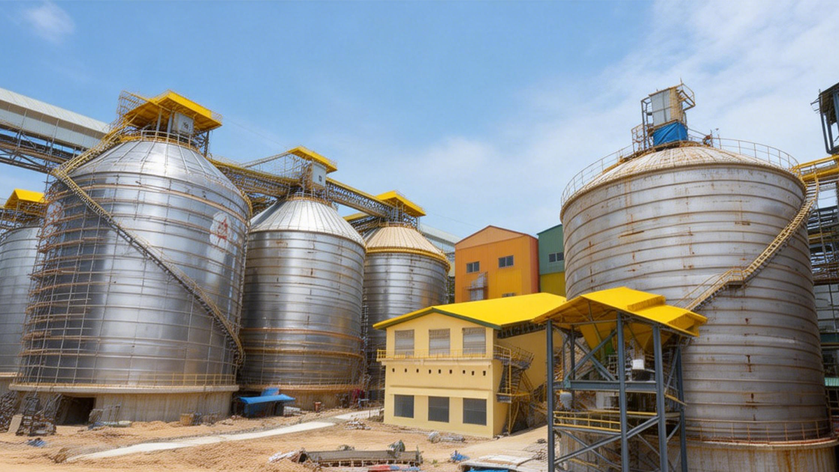 Structural Load Analysis and Safety Verification of Large Fly Ash Steel Silos