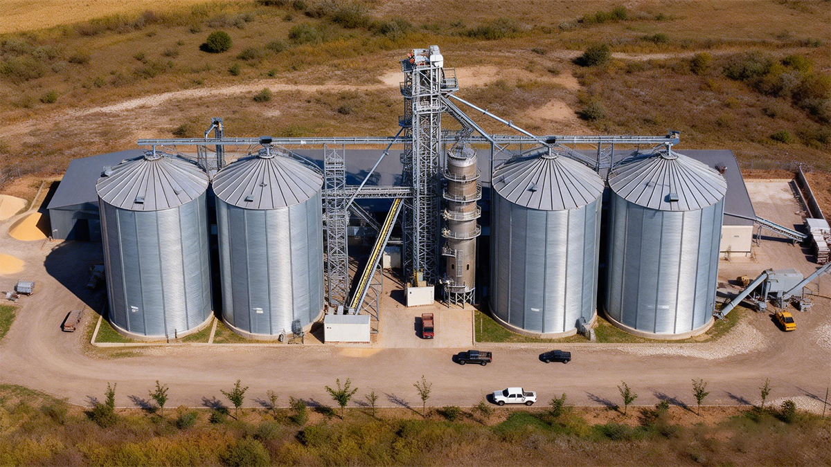 Spiral Steel Silos: An Efficient Storage Solution for Cement, Fly Ash, and Bulk Materials