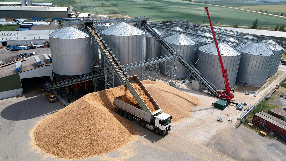 Steel Silo Storage Systems for Wood Pellets in Biomass Power Plants