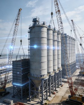 Ultrafine Calcium Carbonate Grinding and Silo Storage