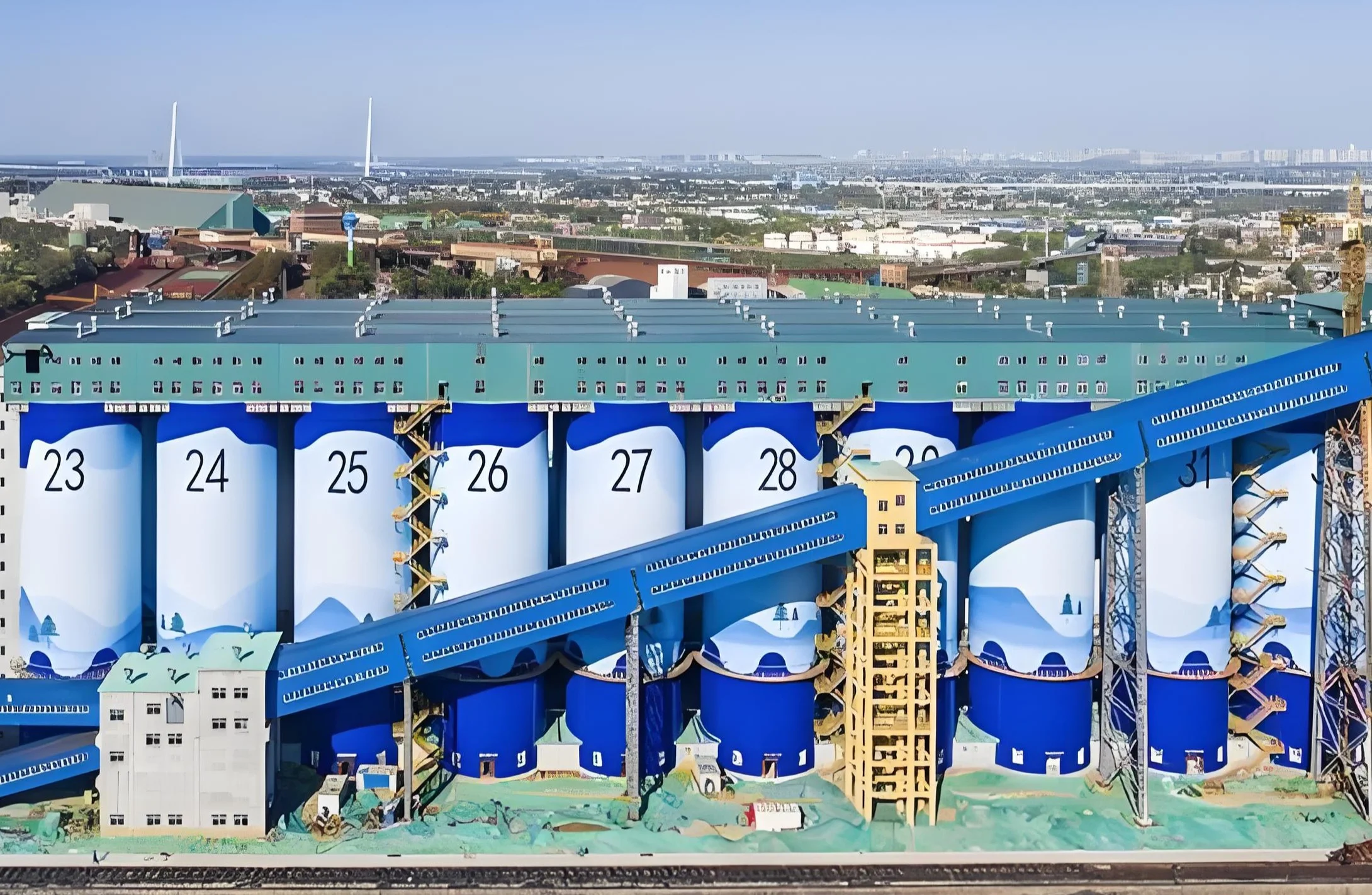 Raw Materials Silo