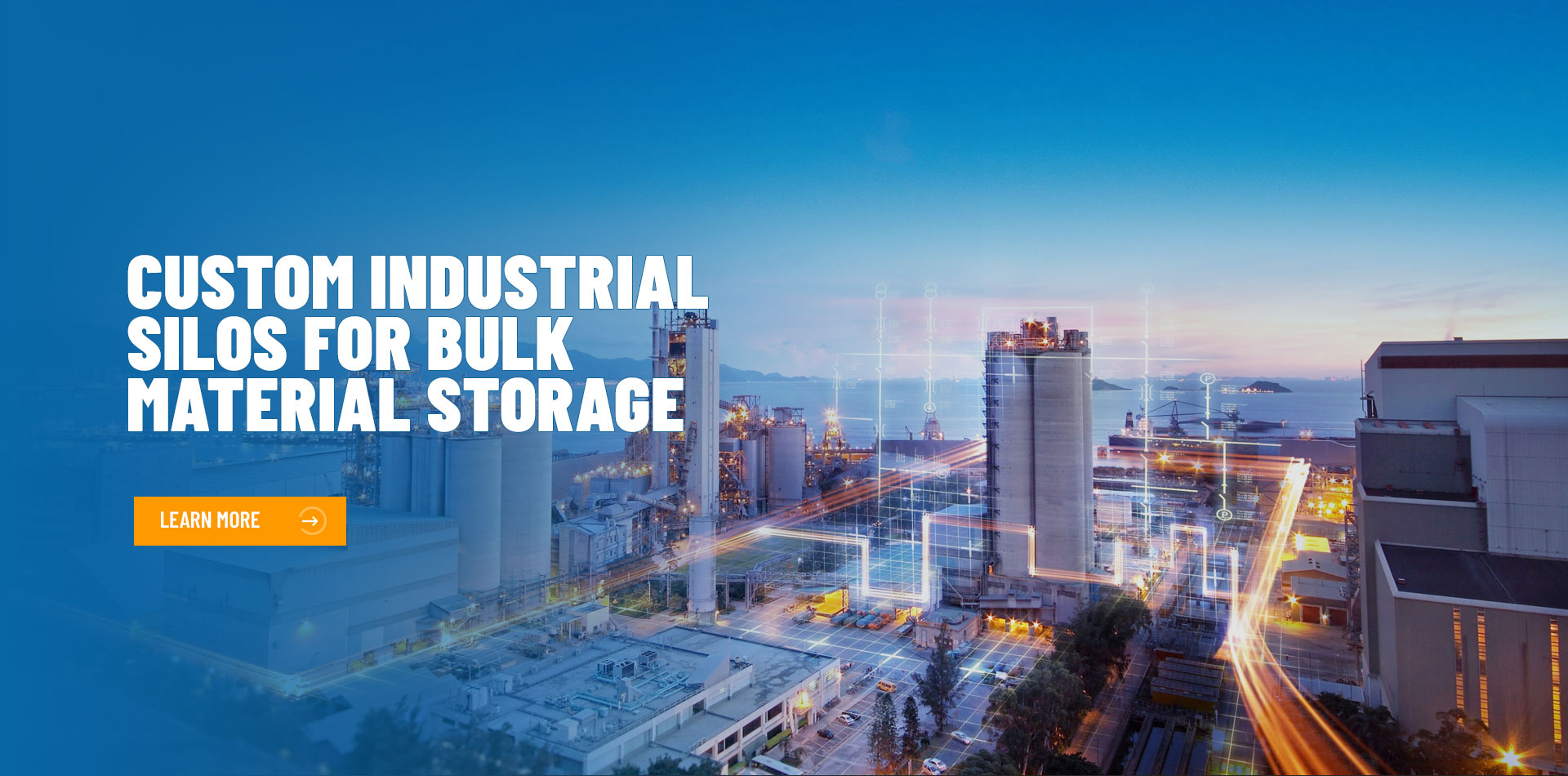 Silo de stockage de mat&eacute;riaux en vrac