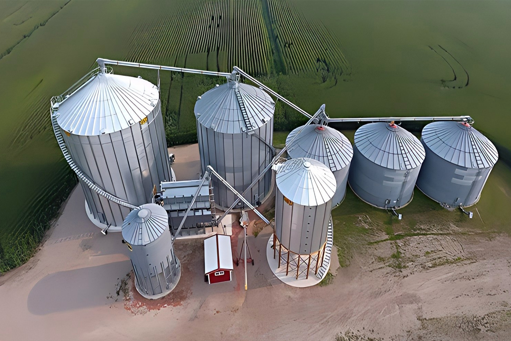 Grain Storage Silo System