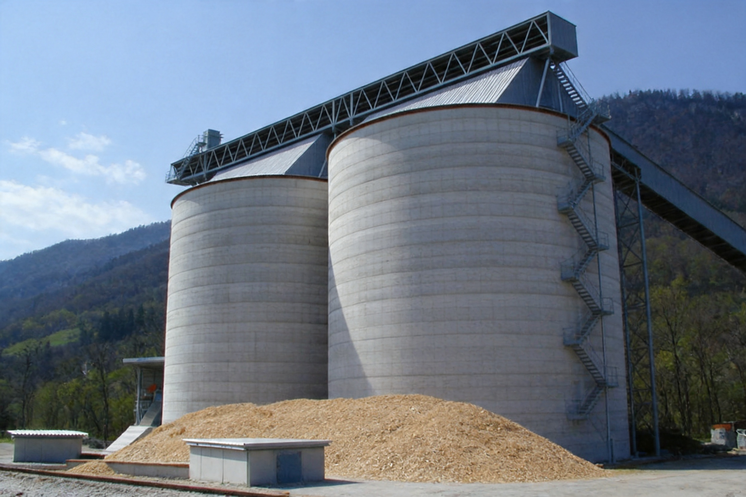 Biomass Pellet Silo