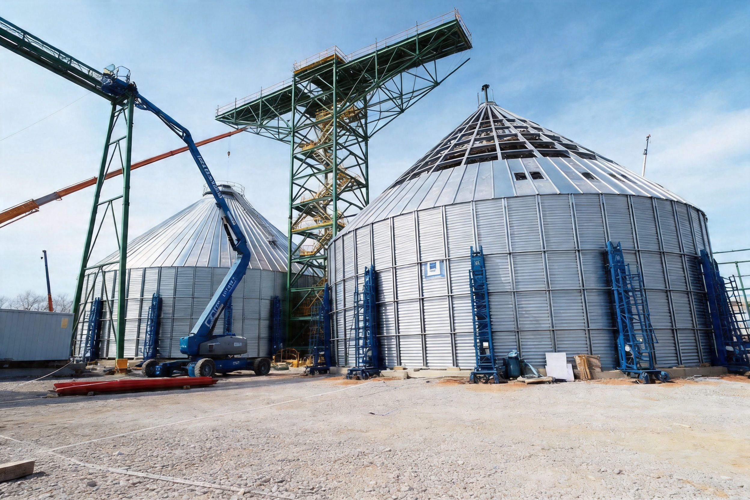 Biomass Pellet Silo