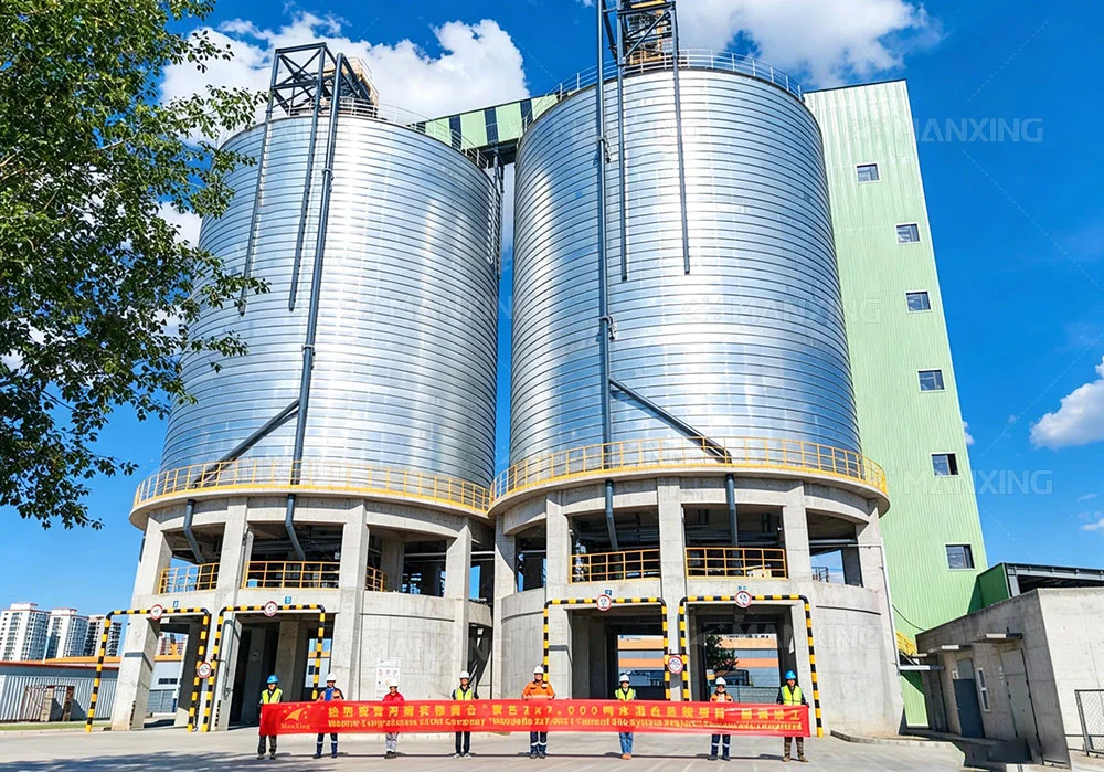 Power Plant Fly Ash Handling Optimization with Steel Silos