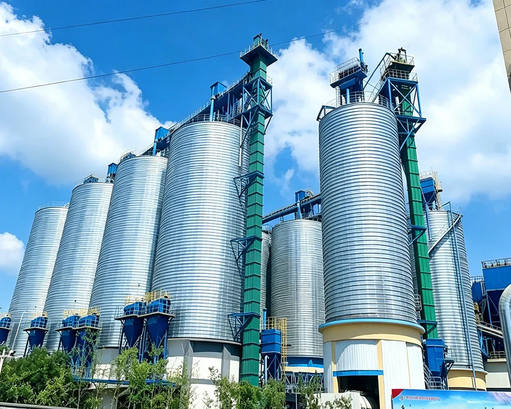 10 set 150&ndash;300 tons Lime Silo Project in Congo