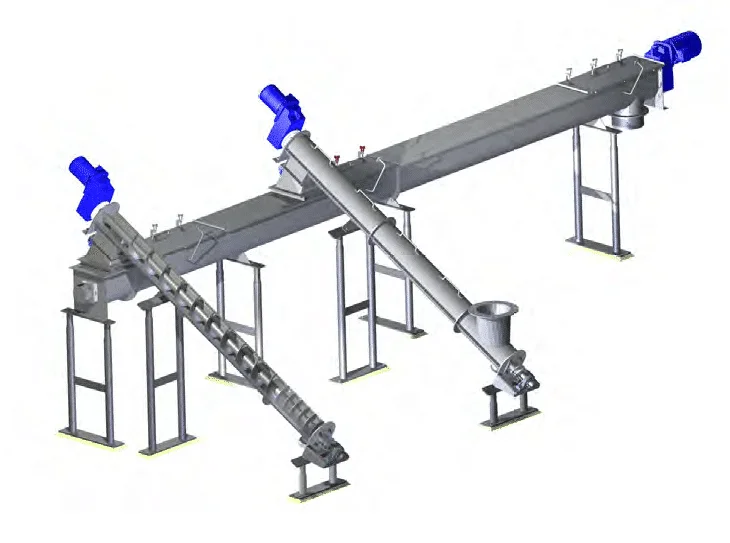 Volumetric Screw Feeder for Bulk Material Metering